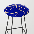 Abstract line art 149 Stool Gallery Image 2