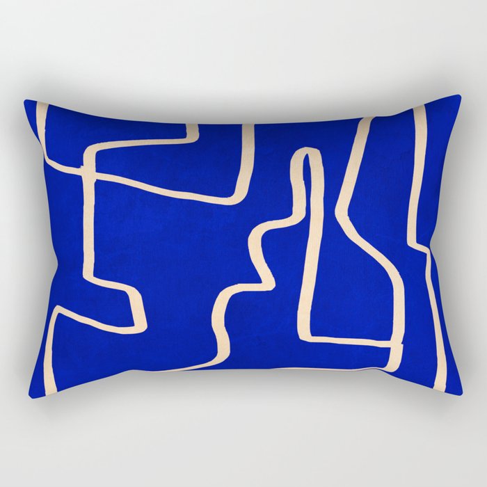 Abstract line art 149 Rectangular Pillow Gallery Image 2