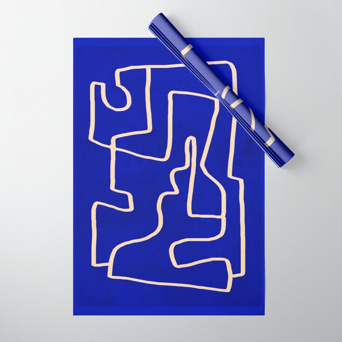 Abstract line art 149 Wrapping Paper Gallery Image 1