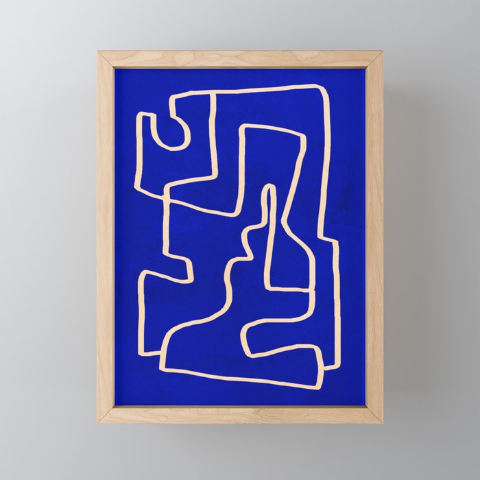 Abstract line art 149 Mini Art Print Gallery Image 1