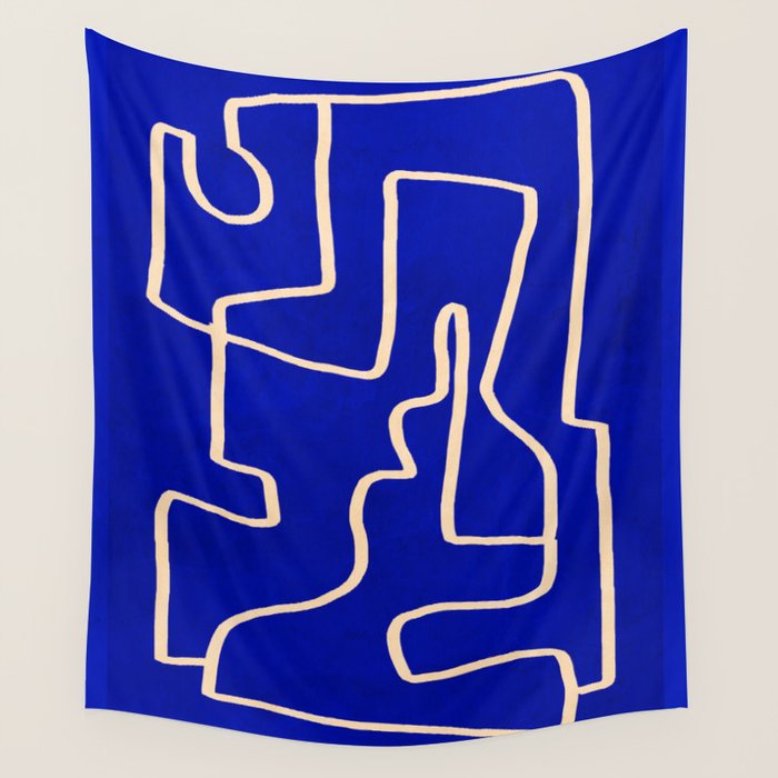 Abstract line art 149 Wall Tapestry Gallery Image 4
