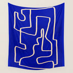 Abstract line art 149 Wall Tapestry Gallery Image 4