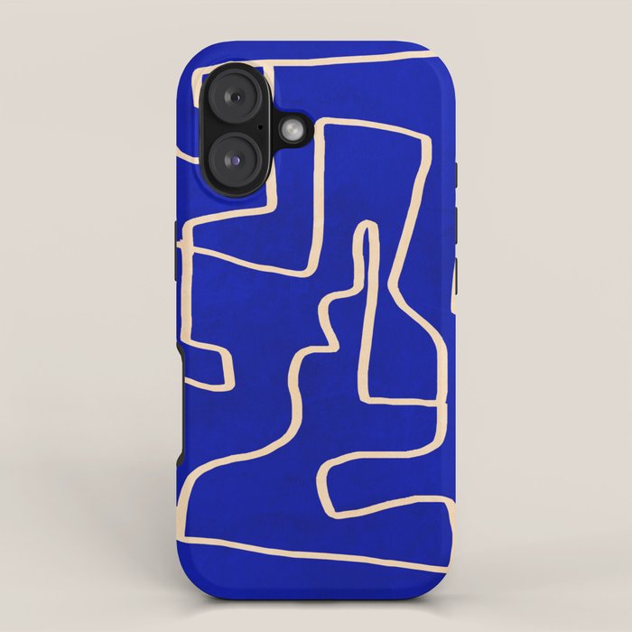 Abstract line art 149 iPhone Case Gallery Image 1