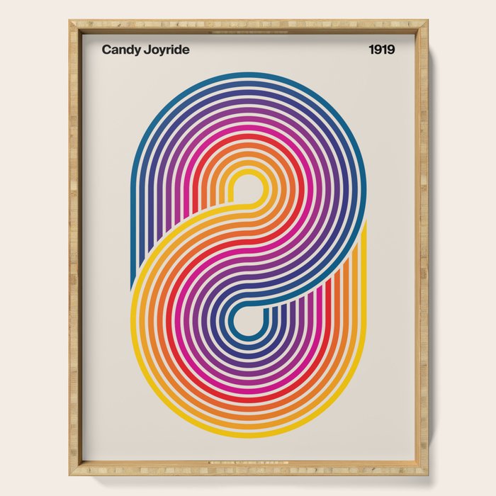 Candy Joyride: 80s Edition Serving Tray Gallery Image 1