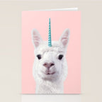 ALPACA UNICORN Stationery Card Gallery Image 2