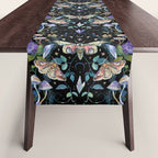 Crystals Moth Mushrooms Table Runner Gallery Image 1