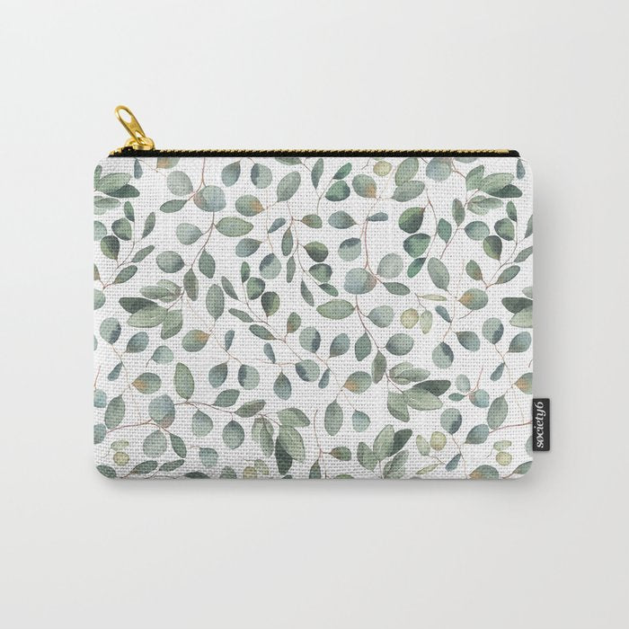 Eucalyptus Leaves Garden Carry All Pouch Gallery Image 1