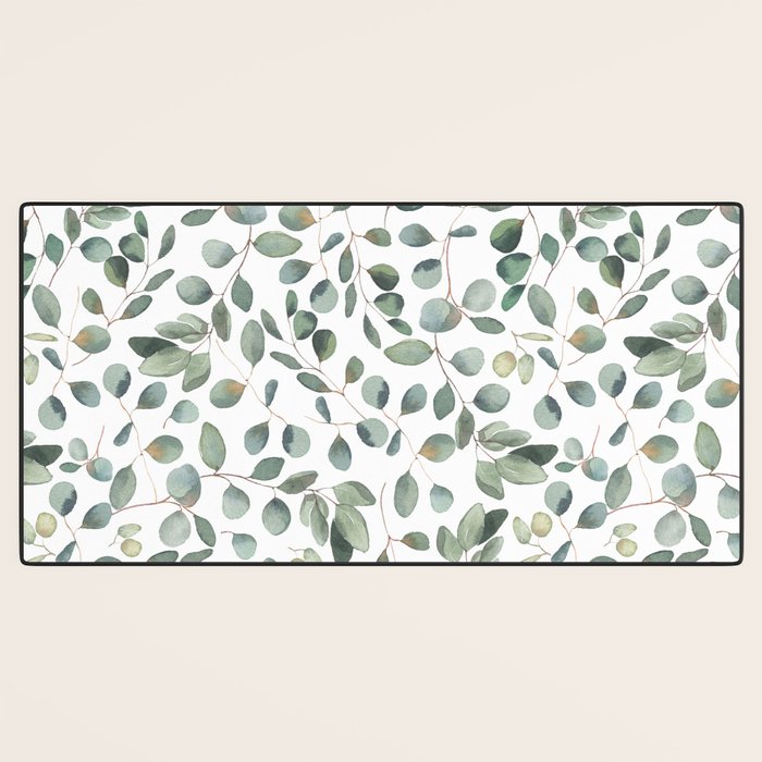 Eucalyptus Leaves Garden Desk Mat Gallery Image 3