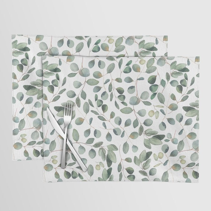 Eucalyptus Leaves Garden Placemat Gallery Image 1
