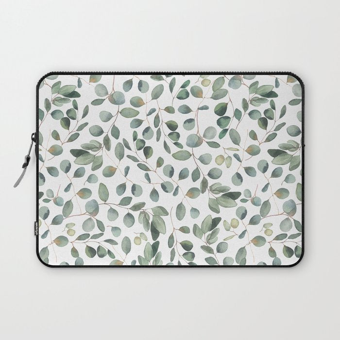 Eucalyptus Leaves Garden Laptop Sleeve Gallery Image 1