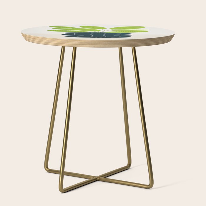Black Pearl Vase & Spring Bud Leaves: Vases & Stuff 02 Side Table Gallery Image 1