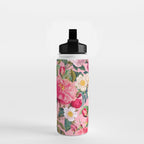Rose Pink Garden II Water Bottle Gallery Image 2