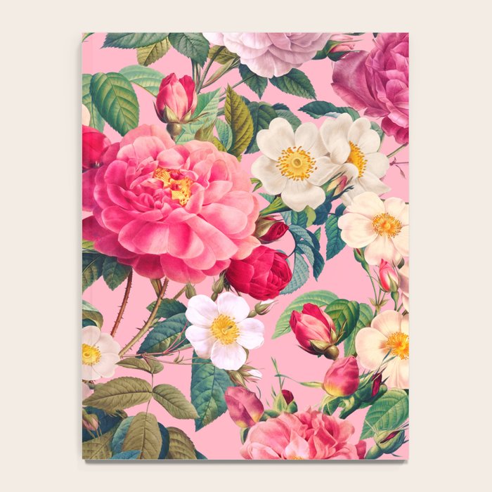Rose Pink Garden II Notebook Gallery Image 4