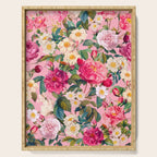 Rose Pink Garden II Serving Tray Gallery Image 1