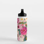 Rose Pink Garden II Water Bottle Gallery Image 3