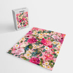 Rose Pink Garden II Jigsaw Puzzle Gallery Image 2