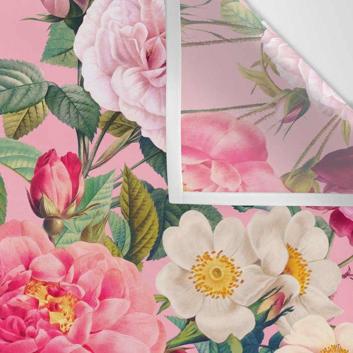 Rose Pink Garden II Wall Tapestry Gallery Image 3