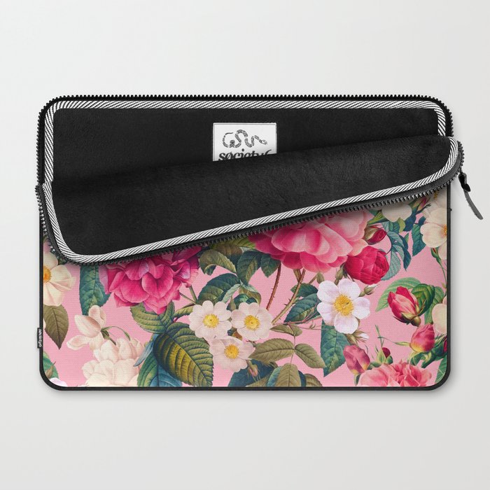 Rose Pink Garden II Laptop Sleeve Gallery Image 2
