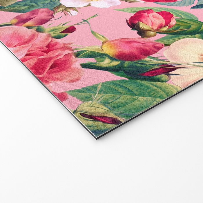 Rose Pink Garden II Welcome Mat Gallery Image 2