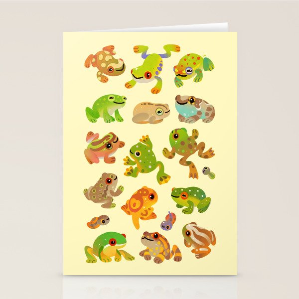 Tree frog Stationery Card Gallery Image 2