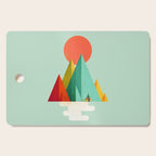 Little Geometric Tipi Cutting Board Gallery Image 1
