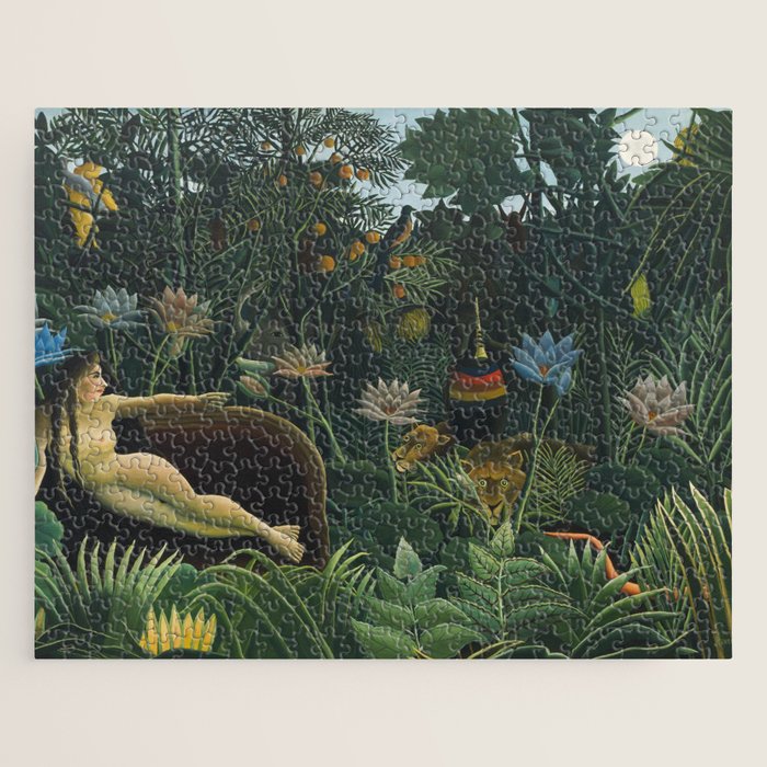 The Dream, Henri Rousseau Jigsaw Puzzle Gallery Image 1