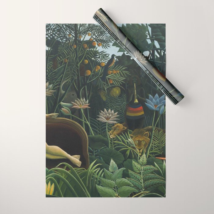 The Dream, Henri Rousseau Wrapping Paper Gallery Image 1