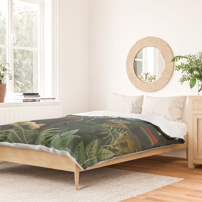 The Dream, Henri Rousseau Duvet Cover Gallery Image 2