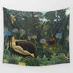 The Dream, Henri Rousseau Wall Tapestry Gallery Image 4