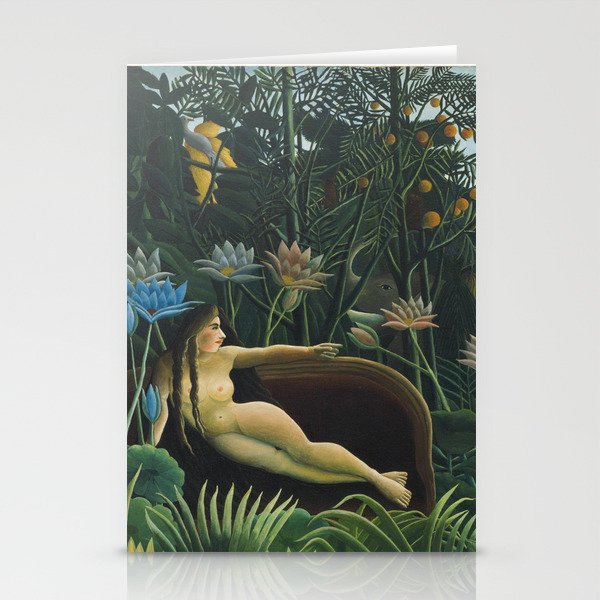 The Dream, Henri Rousseau Stationery Card Gallery Image 2