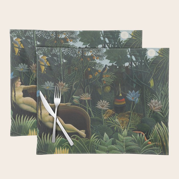 The Dream, Henri Rousseau Placemat Gallery Image 1