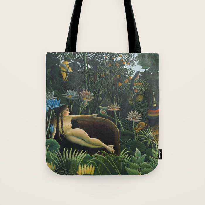 The Dream, Henri Rousseau Tote Bag Gallery Image 1