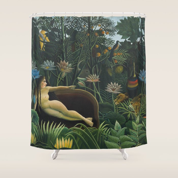 The Dream, Henri Rousseau Shower Curtain Gallery Image 1