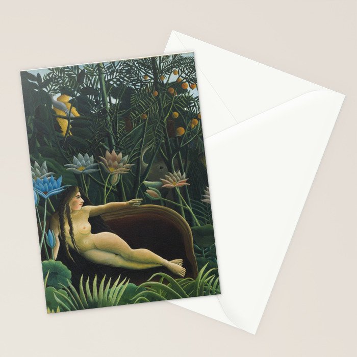 The Dream, Henri Rousseau Stationery Card Gallery Image 2