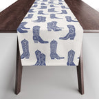 Cowboy Boots Table Runner Gallery Image 1