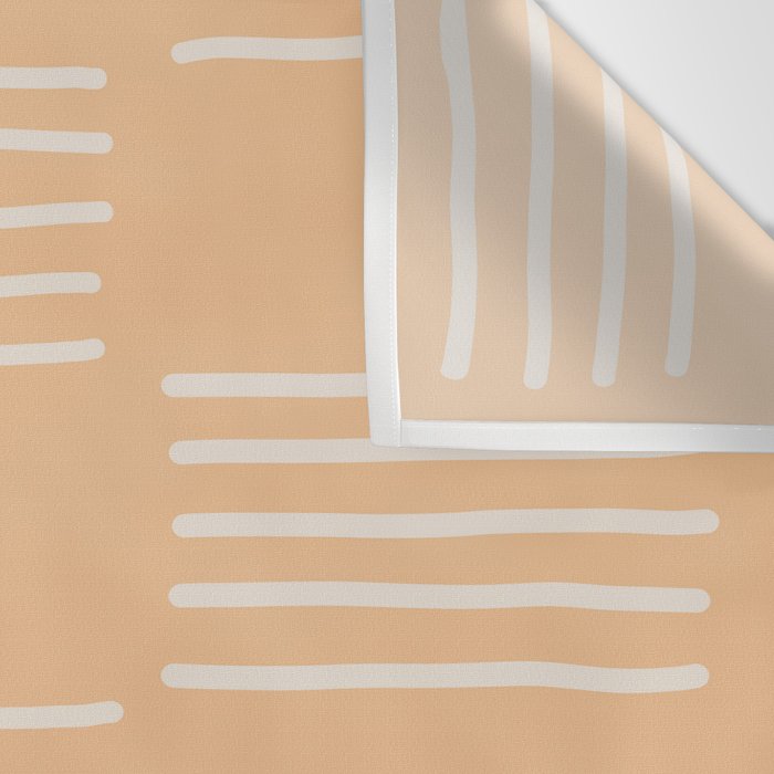 hatches â peach Wall Tapestry Gallery Image 3