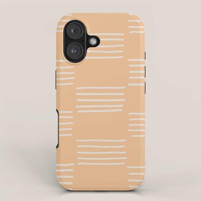 hatches â peach iPhone Case Gallery Image 1