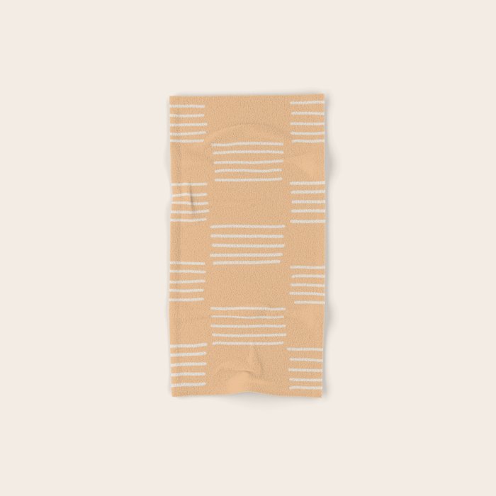 hatches â peach Bath Towel Gallery Image 1