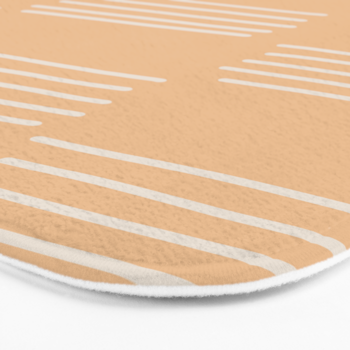 hatches â peach Bath Mat Gallery Image 3