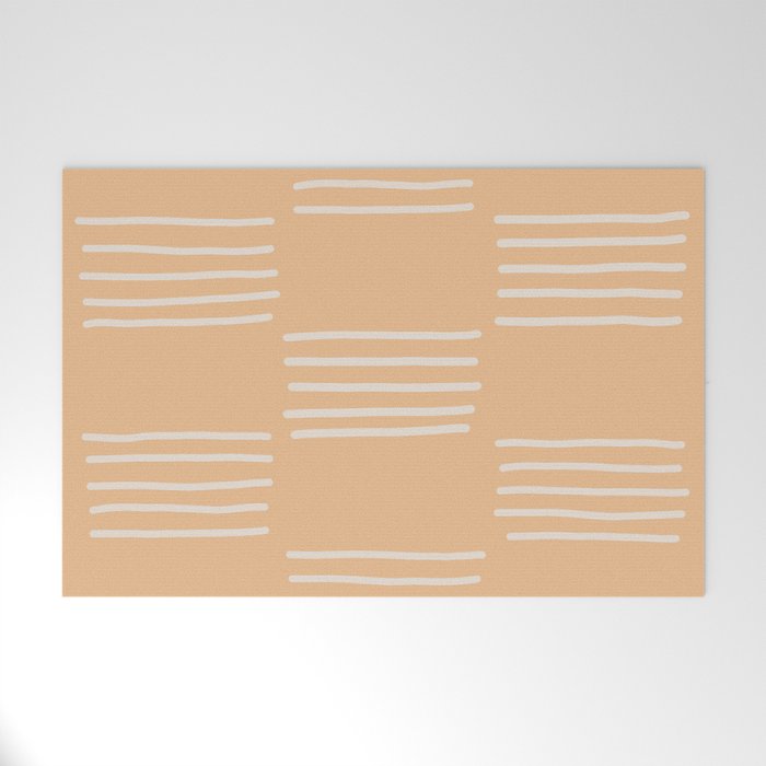 hatches â peach Welcome Mat Gallery Image 1
