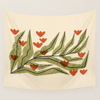 Reaching Tulips Wall Tapestry Gallery Image 4