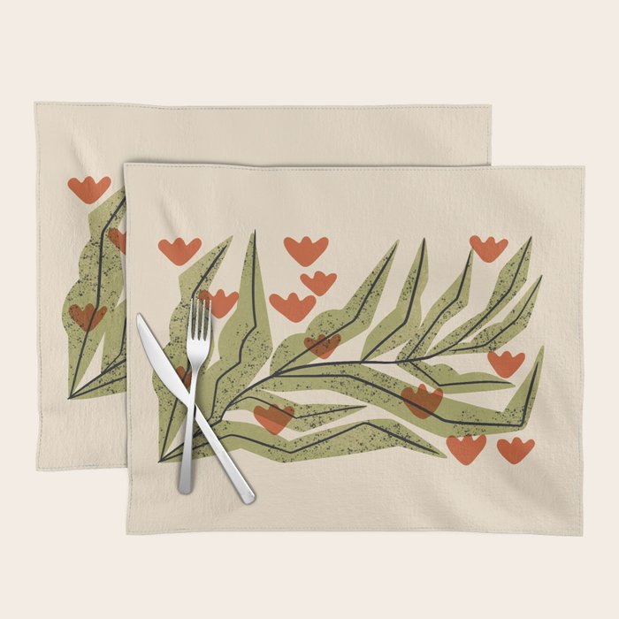 Reaching Tulips Placemat Gallery Image 1