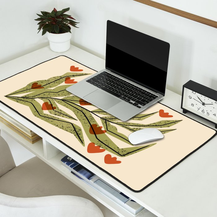 Reaching Tulips Desk Mat Gallery Image 2