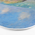 Claude Monet " Cliff Walk at Pourville" Bath Mat Gallery Image 3