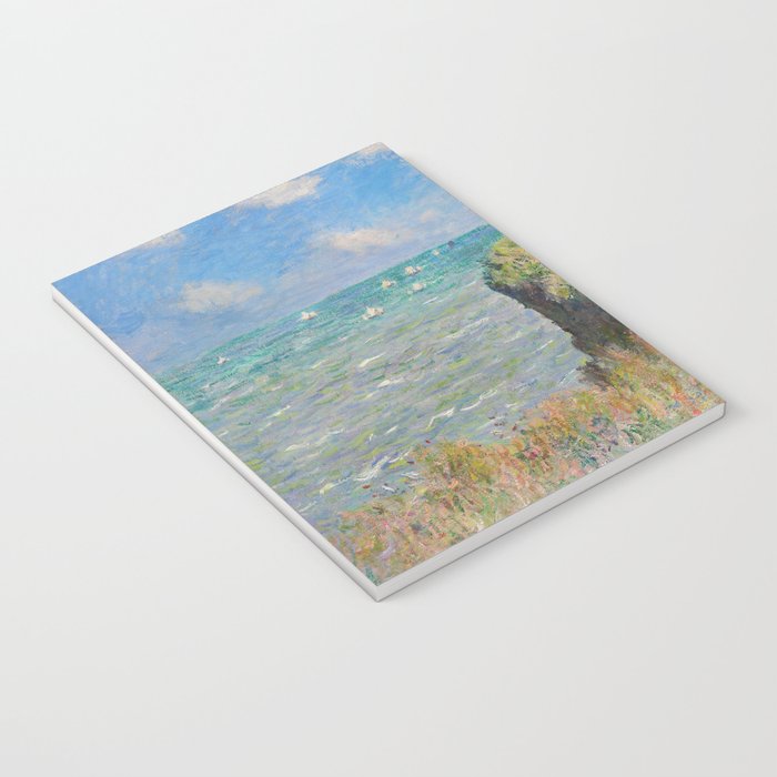 Claude Monet " Cliff Walk at Pourville" Notebook Gallery Image 3