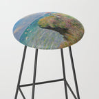 Claude Monet " Cliff Walk at Pourville" Stool Gallery Image 2