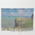 Claude Monet " Cliff Walk at Pourville" Wall Hanging Gallery Image 1
