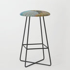 Claude Monet " Cliff Walk at Pourville" Stool Gallery Image 1