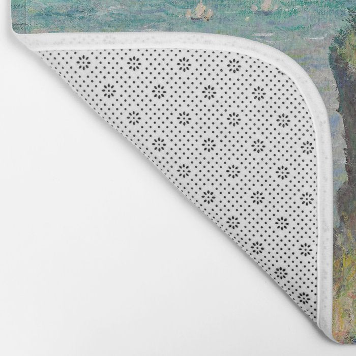 Claude Monet " Cliff Walk at Pourville" Bath Mat Gallery Image 2