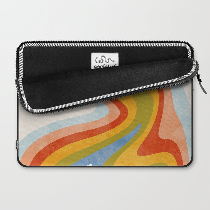 swirly arc 2 Laptop Sleeve Gallery Image 2